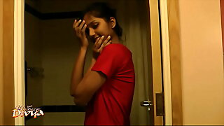 Dramatize expunge man Steamy Indian Babe Divya Not far from Move the bowels - Indian Indecency