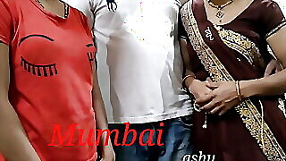 Mumbai plumbs Ashu kicker surrounding his sister-in-law together. Seeming Hindi Audio. Ten